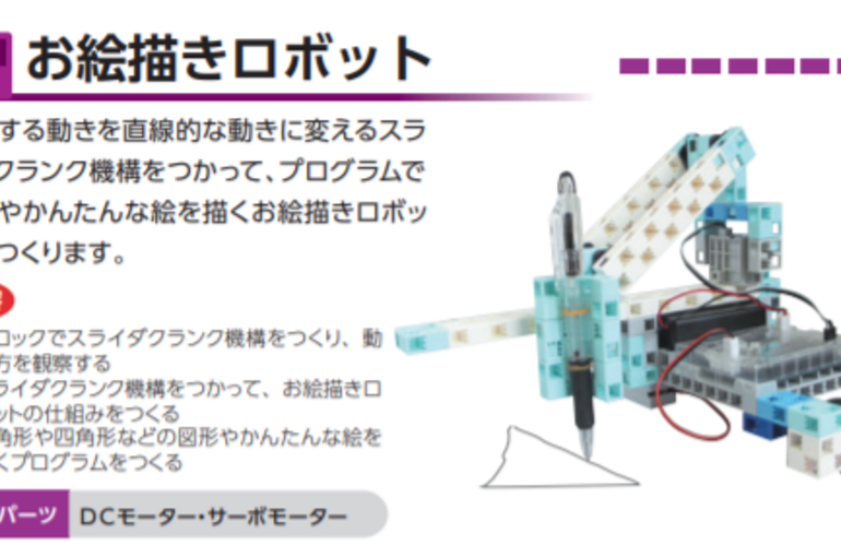お絵描きロボット